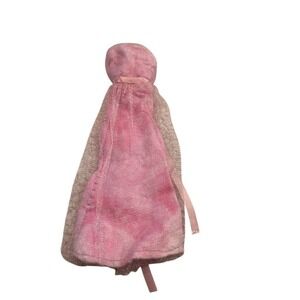Barbie Pink Microfiber Doll Clothing Accessory‎ with Ribbon